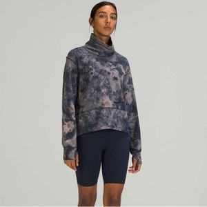 Lululemon Ready to Rulu Pullover Diamond Dye Lunar Rock True Navy 4
